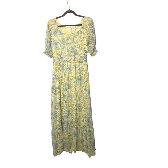 Lost + Wander Mountain Bloom Maxi Dress Size Large - Picture 3 of 10